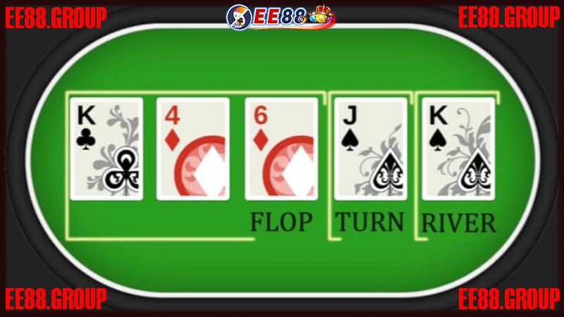 Vòng thứ ba (The Turn) trong Poker Texas Hold’em EE88