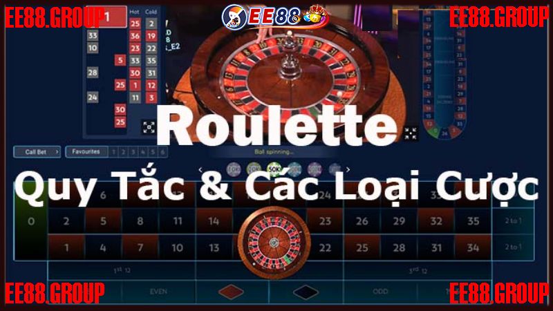 Những hình thức cược Roulette online EE88