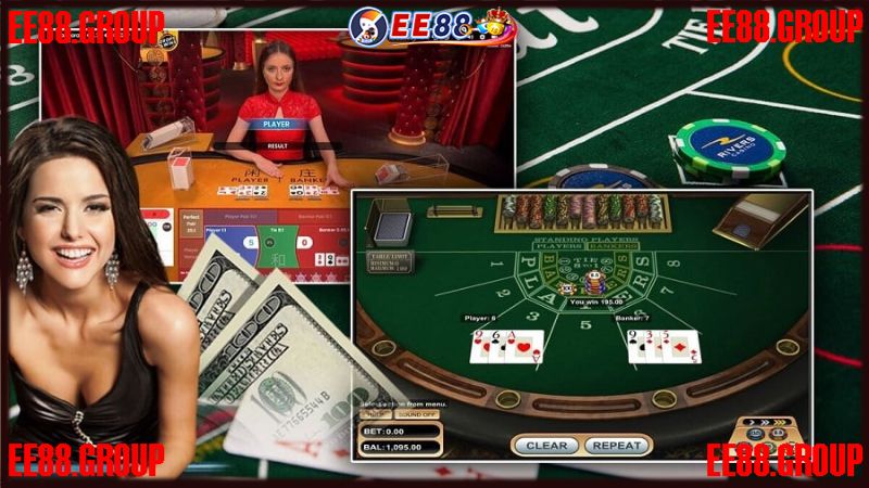 Cửa cược phụ trong baccarat online EE88