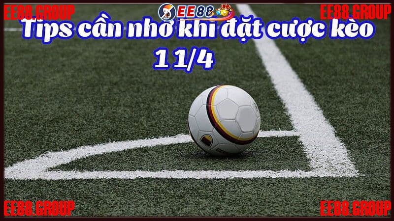 Chú ý khi chơi kèo 1 1/4 là gì quan trọng nhất?